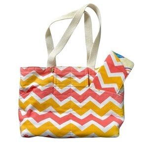 The Hidden Unicorn Colorful Handcrafted Tote with Eyeglass Case